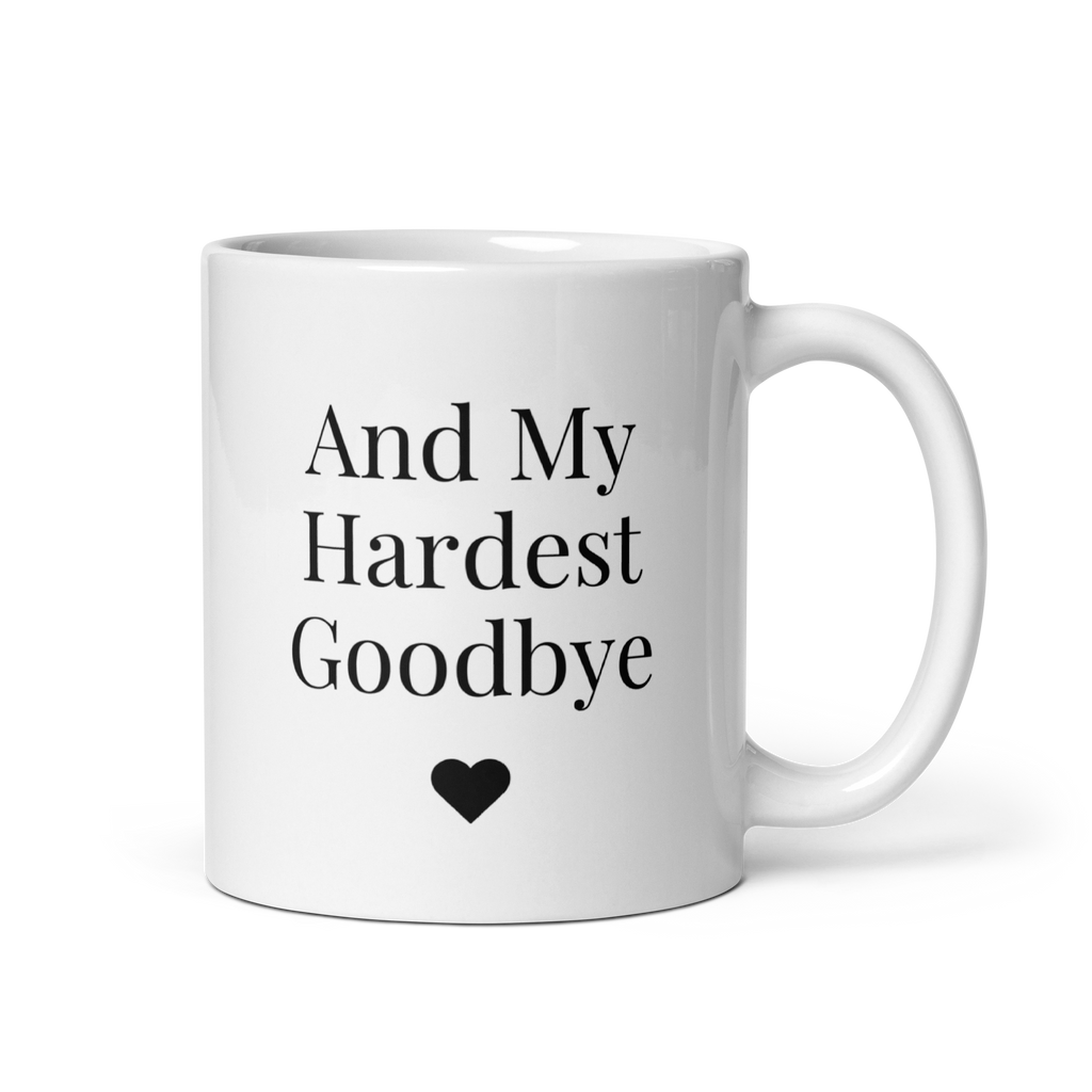 "You're My Person" White Glossy Couple 11 oz Mug Set